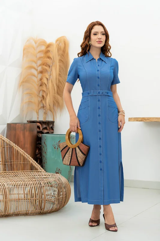 Vestido jeans gospel