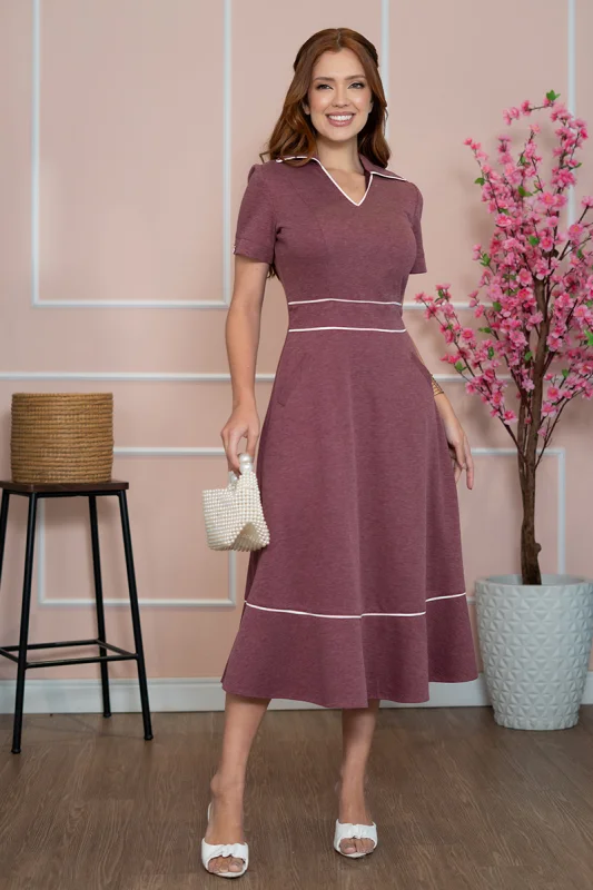 Vestido midi gode moda evangelica